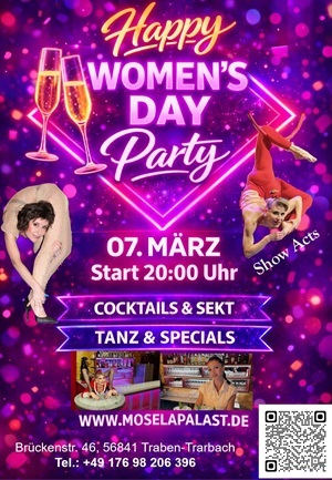 Plakat des Moselpalast Varietétheater am Brückentor, Traben-Trarbach - Mosel